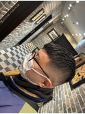 クロップ/スキンフェード/束感ショート<理容室>[メンズ/パーマ]