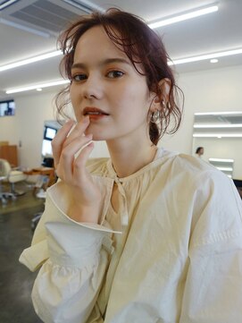 ポール(pole) 可愛い癖毛にプラスカーリーヘア◎