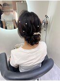 シニヨン/梅田ヘアセット