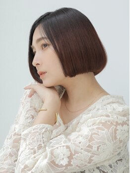 アンジュ 南海なんば駅前店(ange treatment & head spa)の写真/HPB AWARD 2023～2024 2年連続BEST SALON 注目サロン選出!骨格に合わせてどこからみても綺麗なバランスに♪