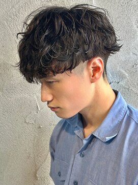 ニアウ 高崎店(Niau) 波巻きスパイラルパーマメンズマッシュ波巻きパーマ高崎パーマ