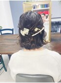 結婚式参列に♪/お呼ばれヘア/おとなっぽヘア/ゆるふあ/ボブ