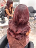クム(kumu)&nbsp;ボルドーカラー/レッドブラウン/秋カラー/赤髪/名古屋/栄