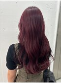 JILL STUDIO ダブルカラー×チェリーレッドロング
