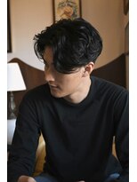 フォーコーナーズカットショップフェイビーズ 名古屋西(FourCornersCutShop favey's)&nbsp;ヤスナガ　センターパート