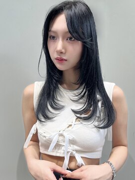 ミンクス 青山店(MINX) 【MINX】似合わせフェミニンロングレイヤー_表参道/髪質改善