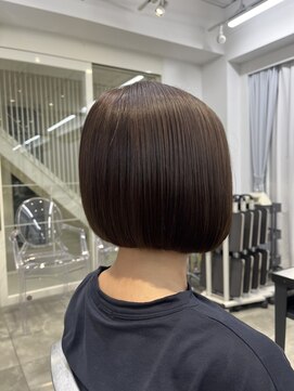 コレクティブワーク 表参道 渋谷(COLLECTIVE WORK) ボブ ボブカット ボブヘア ミニボブ レイヤーボブ　切りっぱなし