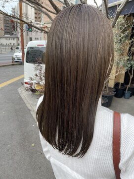 アオゾラヘアー 本店(AOZORA HAIR) ◎艶感◎こっくりカラー_マットベージュ