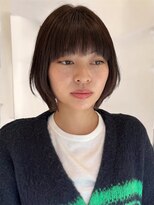 シエル バイ ケンジ 登戸 生田(CIEL by KENJE)&nbsp;レイヤーボブ似合わせカットおさまるボブトレンドヘア