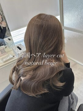 マーシュ 梅田(marshu) 吉岡Style/韓国ヘア/natural beige