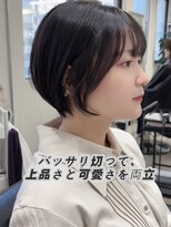 クレム 博多駅店(ChLem) 大人くびれショート 丸みショート 博多美容室