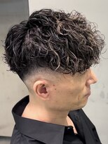 フィフス 仙台(fifth) 仙台スペインカールスパイラルパーママッシュメンズ刈り上げ強め