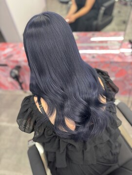 ペレ 栄 アネックス(PELE栄ANNEX) ミディアムヘア/デザインカラー/フェイスフレーミング/栄