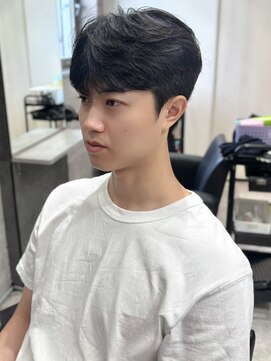 ラナ 新宿(lana) 韓国メンズ/ダウンパーマ/シースルーマッシュ【lana hair 新宿】