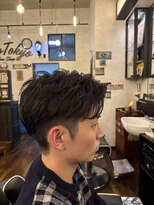 ブロートーキョーバーバーショップ 神田店(Bro Tokyo BARBERSHOP)&nbsp;ツーブロック ラルフカール