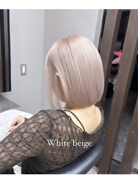 リングバイモアムー(Ring by Moremuu) ホワイトベージュ