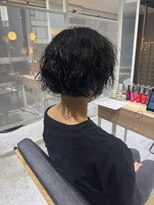 バイエイト(X８)&nbsp;ボブパーマ×プードルパーマｂｙ沼尾