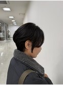 耳かけくびれショート×30代40代50代