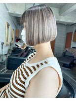 molt 麻生/レイヤーカット/ボブ/バレイヤージュ/ハイライト/海外ヘア 【モルト】 バレイヤージュ ボブ