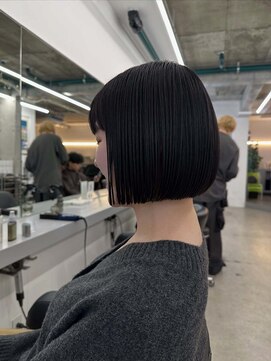 テンション(tension) コンパクトボブ髪質改善縮毛矯正札幌駅大通駅バスセンター駅