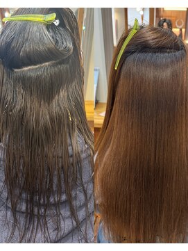 ジル フラン 吉田店(JILL franc) 髪質改善ストレートで艶髪