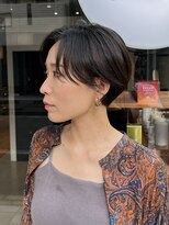 g r a i n canvas. 川崎/ショート/ボブ/髪質改善【グレイン】【5月1日~(予定)】 ハンサムショート♪ 窪田