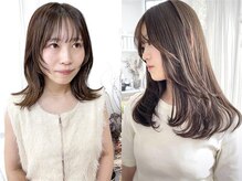 ユイマァル 岡山店(YUIMARL)の雰囲気（ブリーチなしダブルカラーで叶う柔らかい透明感カラーがオススメ）