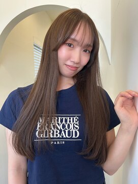 ウシワカマル ミライ(USHIWAKAMARU MIRAI) ロングレイヤー/透明感ブラウンカラー
