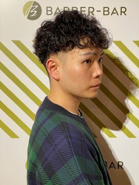 バーバーバー 四谷(BARBER-BAR) ビジネス/爽やか/メンズカット/刈り上げ/フェード/メンズパーマ
