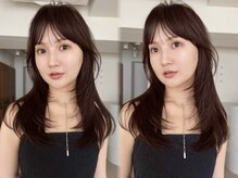 レイヤーカットで軽やかさと動きをプラス。スタイリングも楽チン◎レイヤーカット/顔周りカット