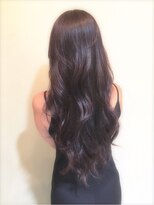 トリコ 梅田茶屋町店(trico) 艶美髪レッドブラウンフェミニンロング【トリコ梅田茶屋町店】