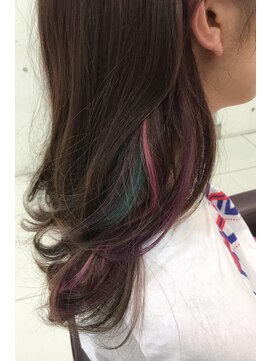 ブルーフェーセス 表参道(blue faces) mixインナーカラー