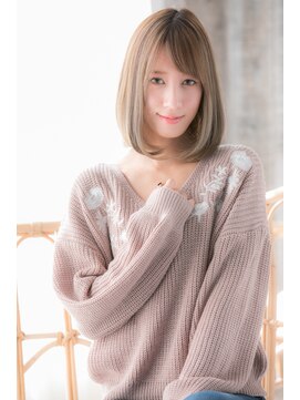 リトル ポルト 三宮(little×PORTO) 素髪風Aラインボブ