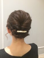 neolive ginza 編み込みアレンジ