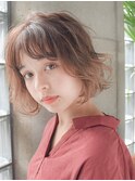 ふんわりカラー☆透明感がポイントです☆