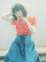 ディッセンバー 渋谷(December)&nbsp;『December』かわいいには秘密がある？ラフ感たっぷりボブ☆