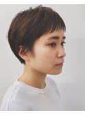 [神保町/moloco]ショートバングコンパクトショート