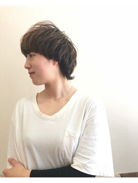 コルク バイ マグ 松本駅前(COLK by Mag) 20代30代大人可愛い★小顔ボブ丸みショートウルフカット