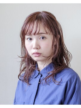 ルプラ ガーデン(le-pla garden) ピンクベージュ#ブリーチなし#レイヤー#ダメージレスカラー#豊橋