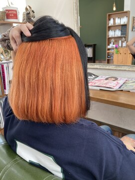 ブランチ(branch) オレンジインナーカラー