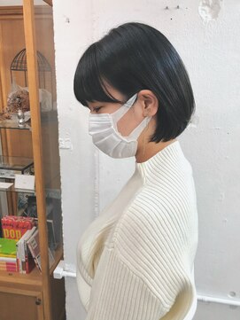 リッカ(RICCA) 【RICCA渡辺】マッシュバングのボブスタイル