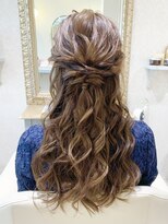 ラ ブランシュ 大宮(La Blanche)&nbsp;マロンベージュかきあげAラインボブ韓国小顔ショートグレージュ