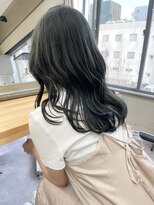 ヘア デザイン ヴェルダ(hair design Verda) 【verda】ブリーチなしダブルカラーオリーブグレージュ