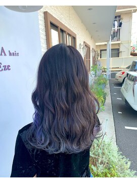 ディーヴァヘアーエズ(DIVA hair Eze) 【kotone】インナー＊パープル