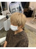 【小柳裕夢】ミルクティーベージュ