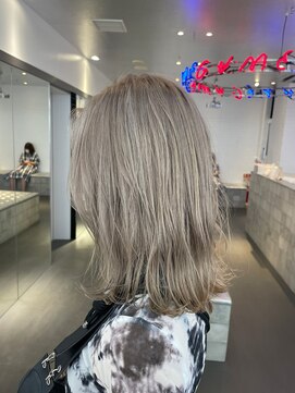 ゲーム 吉祥寺店(GAME) ダブルカラーグレージュカラーケアブリーチハイトーンカラー韓国