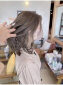 【MICHI 富田店　古作蓮】大人っぽグレージュ