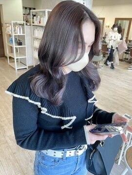ミニム ヘアー(minim hair) 【minim×高橋】ラベンダーグレージュ.