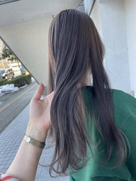 ミータイム(ME TIME) 透けるグレージュヘア