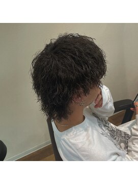 ルード(mens hair salon Rude) ウルフ×ツイストスパイラルパーマ